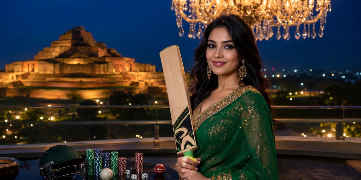 Bangladeshi model enjoying 200t jackpot cricket betting on mobile
